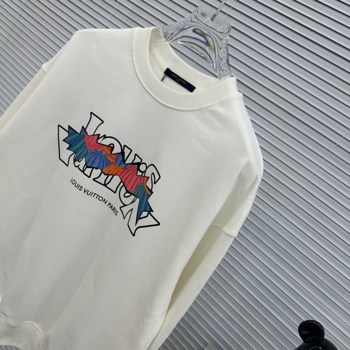 Louis Vuitton Womens Mens Long Sleeve Sweatshirt Luxury Brand Mens Sweatshirts   