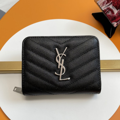 Saint Laurent YSL Womens Bag Designer Luxury Brand Women Wallets Coin Purse with Original Box