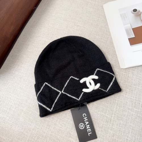 Chanel Womens Hats Luxury Brand Knit Hat with Original Box  