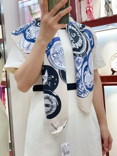 Chanel Scarves Womens Fashion Scarf 047