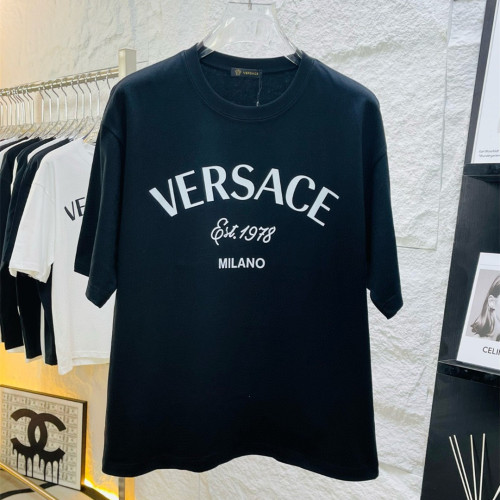Versace Luxury Brand Men Womens Short Sleeve T-Shirt   