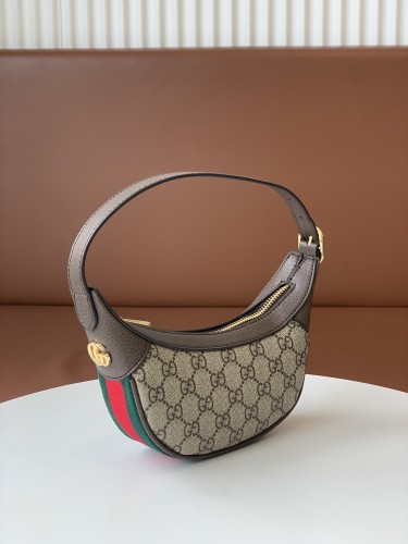 Gucci Womens Fashion Bags Shoulder Bag Luxury Brand Ophidia GG mini bag in GG Supreme 658551 96IWG 8745 with Original Box