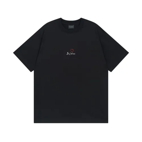 Balenciaga Luxury Brand Women Mens Short Sleeve T-Shirt   