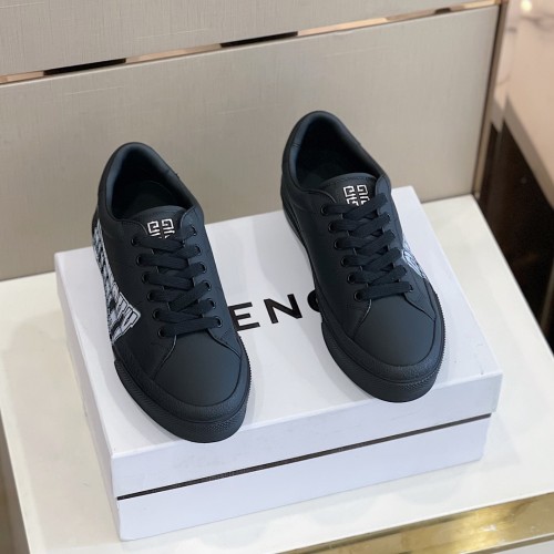 Givenchy Men Shoes Fashion Type Luxury Brand GIVENCHY SNEAKERS IN LEATHER with Original Box