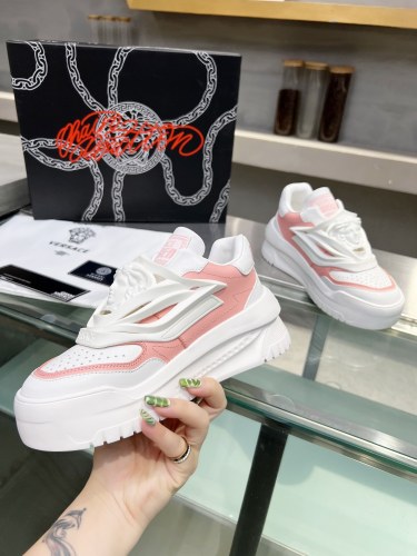 Versace Men Shoes Fashion Sneakers Luxury Brand Top Quality Breathable Versace Odissea Sneaker with Original Box whatsapp  