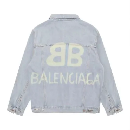 Balenciaga Men Womens Jacket Denim Coat Luxury Brand Mens Jackets Top Quality   