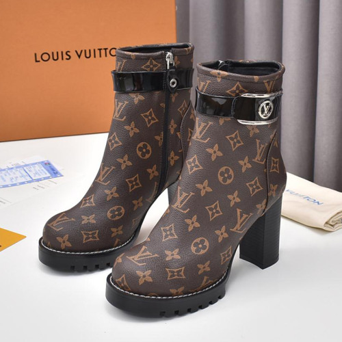 Louis Vuitton Women Shoes Boots Luxury Brand WESTSIDE ANKLE BOOT 1AABVW with Original Box