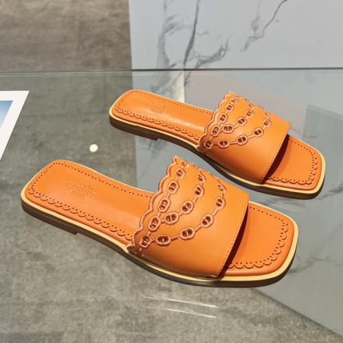 Hermes Womens Shoes Extra Slippers Casual Fashion Slipper Luxury Brand with Original Box