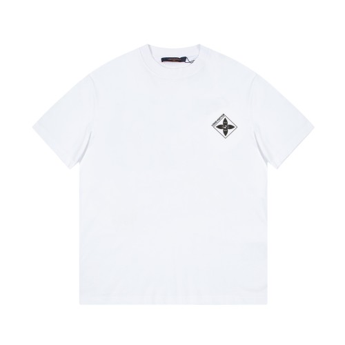 Louis Vuitton Luxury Brand Men Womens Short Sleeve T-Shirt   