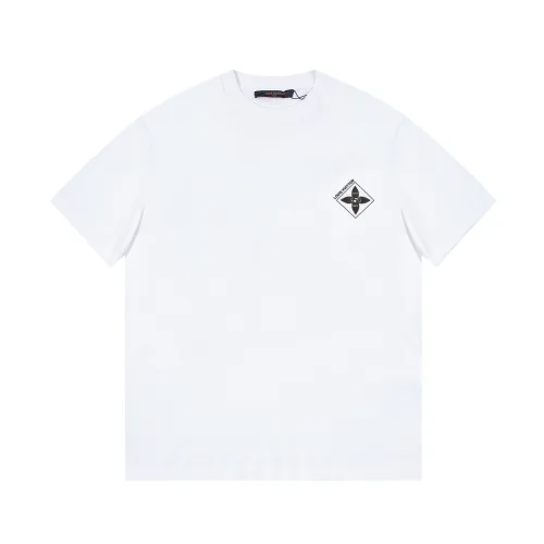 Louis Vuitton Luxury Brand Men Womens Short Sleeve T-Shirt   