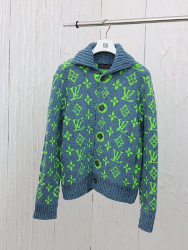 Louis Vuitton Men Womens Sweater Knitwear Luxury Brand Mens Knit Cardigan Top Quality   