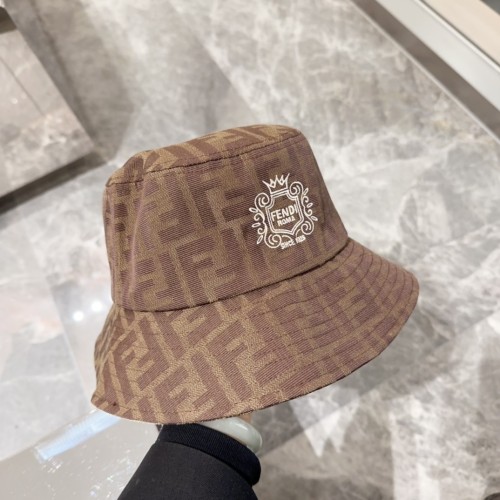 Fendi Men Womens Bucket Hat Luxury Brand Design Fendi Cap with Original Box  