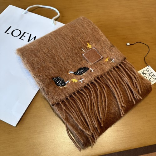 Loewe Scarves Men Womens Fashion Scarf 067