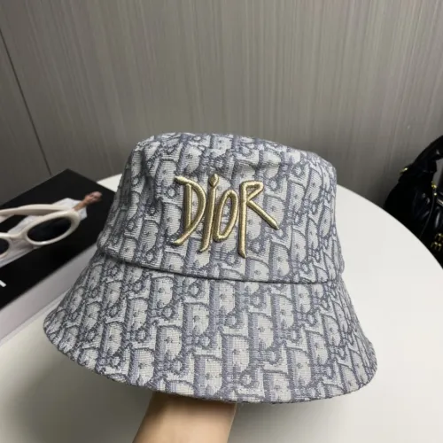 Dior Men Womens Bucket Hat Luxury Brand Design Dior Cap with Original Box  