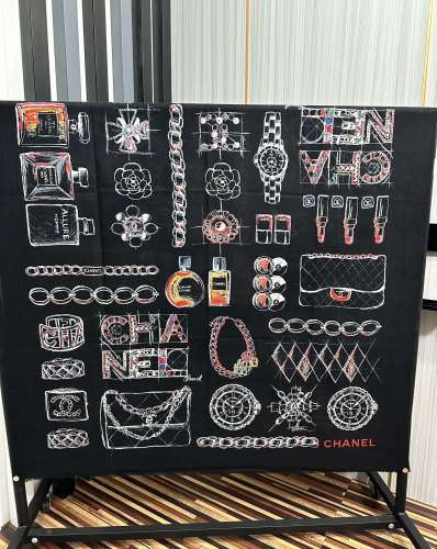 Chanel Scarves Womens Fashion Scarf 008