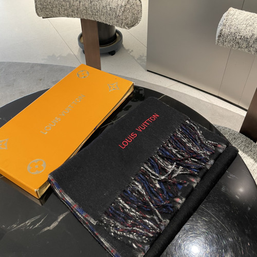 Louis Vuitton Scarves Men Womens Fashion Scarf with Original Box   