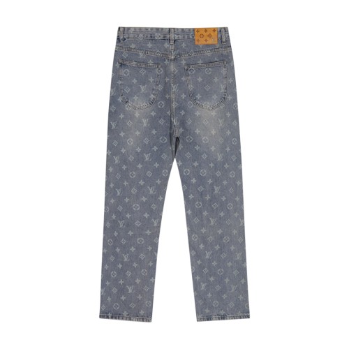 Louis Vuitton Luxury Brand Women Mens Pant Jeans   
