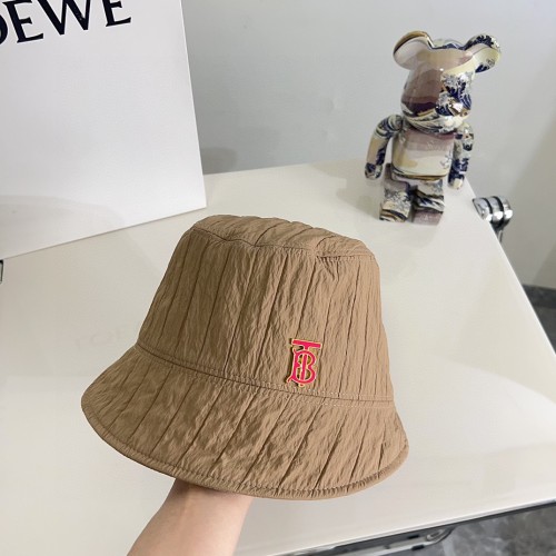 Burberry Womens Mens Cap Bucket Hat Luxury Brand with Original Box  