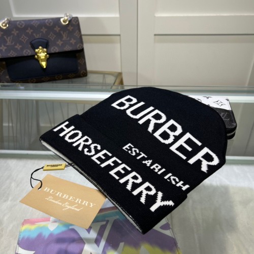Burberry Womens Mens Cap Knit Hat Luxury Brand with Original Box  