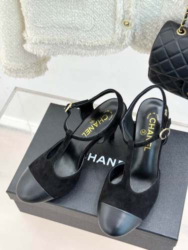 Chanel Womens Shoes Pumps 8.5cm Heel Fashion Sandals Summer Design Luxury Brand Design with Original Box whatsapp 