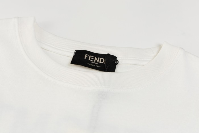 Fendi x Frgmt Luxury Brand Women Mens Short Sleeve T-Shirt   