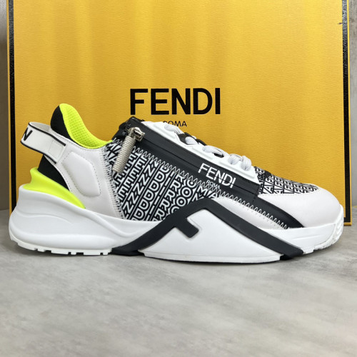 Fendi Mens Shoes Fashion Sneakers Luxury Brand Casual Fendi Flow Low-Top Sneakers Shoes for Men with Original Box Whatsapp 