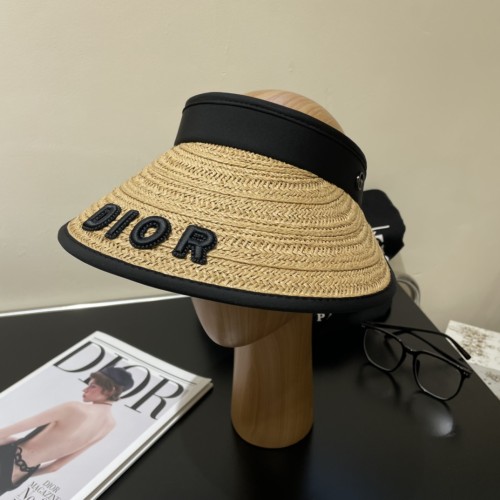 Dior Womens Visor Hat Luxury Brand Design Dior Cap with Original Box  