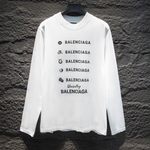 Balenciaga Womens Mens Long Sleeve Sweatshirt Luxury Brand Mens Sweatshirts   