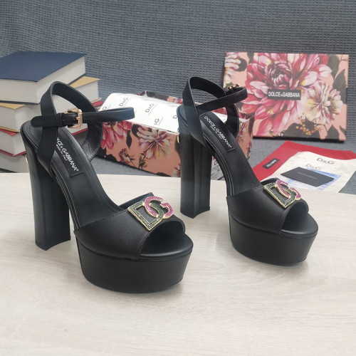 Dolce & Gabbana Womens Shoes Sandals Pumps Lurex Sandals with Original Box Heel 15cm