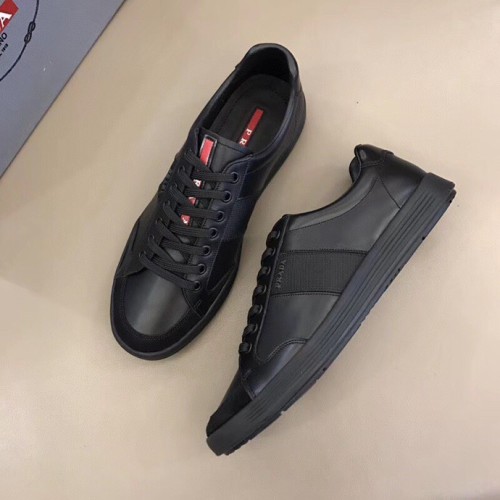 Prada Mens Shoes Casual Luxury Brand Breathable Sneakers with Original Box