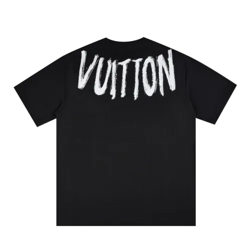 Louis Vuitton Luxury Brand Men Womens Short Sleeve T-Shirt   