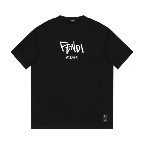 Fendi Luxury Brand Women Mens Short Sleeve T-Shirt   