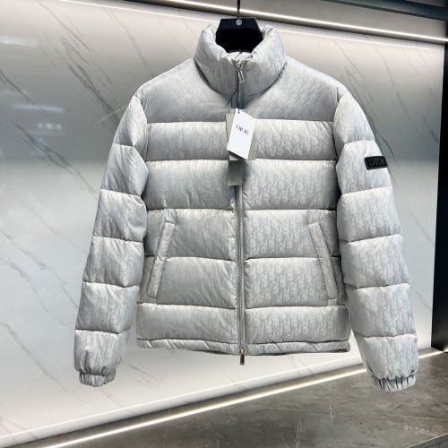 Dior Design Mens Womens Winter Windprood Down Jackets Keep Warm 90% White Duck Down   