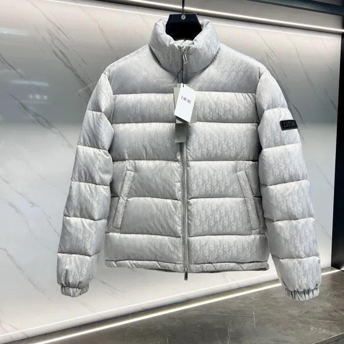 Dior Design Mens Womens Winter Windprood Down Jackets Keep Warm 90% White Duck Down   