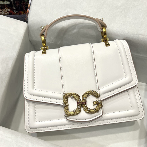 Dolce&Gabbana Womens Bags Shoulder Bag in quilted nappa leather Luxury Brand with Original Box  