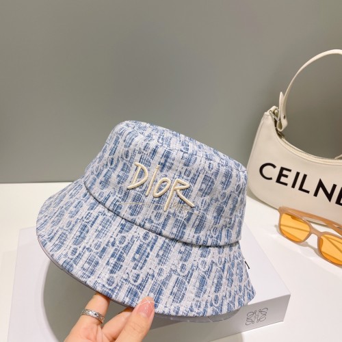 Dior Men Womens Bucket Hat Luxury Brand Design Dior Cap with Original Box  
