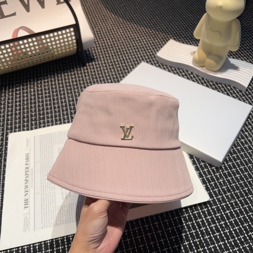 Louis Vuitton Womens Mens Cap Bucket Hat Luxury Brand with Original Box  
