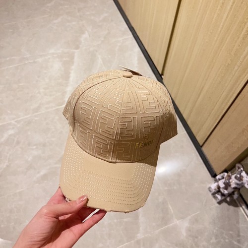 Fendi Men Womens Baseball Hat Luxury Brand Design Fendi Cap with Original Box  