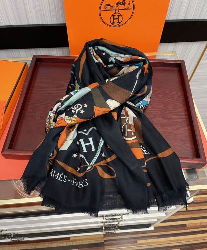Hermes Scarves Womens Fashion Scarf Shawl 053