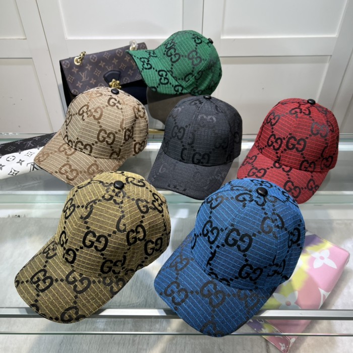 Gucci Men Womens Cap Baseball Hat Luxury Brand with Original Box  