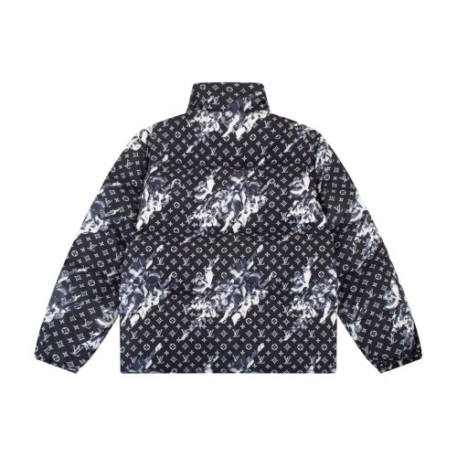 Louis Vuitton Men Womens Down Jacket Luxury Brand Mens Jackets Top Quality   