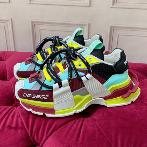 Dolce&Gabbana Womens Shoes Sneakers Luxury Brand Mixed-material Airmaster sneakers CK1984AY03389814  
