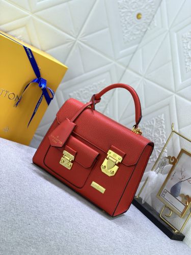 Louis Vuitton Womens Bags Handbags Luxury Brand S Lock Leather Messenger Shoulder Bags M82742