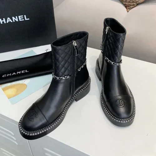 Chanel Womens Shoes Boots Luxury Brand Design with Original Box Women Fashion Ankle Boots Booties