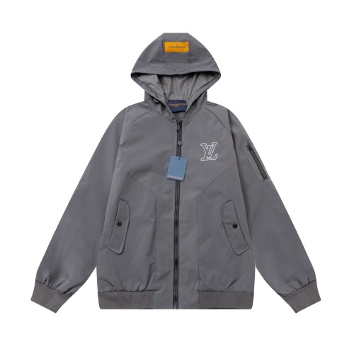 Louis Vuitton Men Womens Hoodie Jacket Luxury Brand Mens Jackets Top Quality   