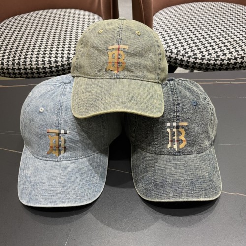 Burberry Womens Mens Cap Baseball Hat Luxury Brand with Original Box  