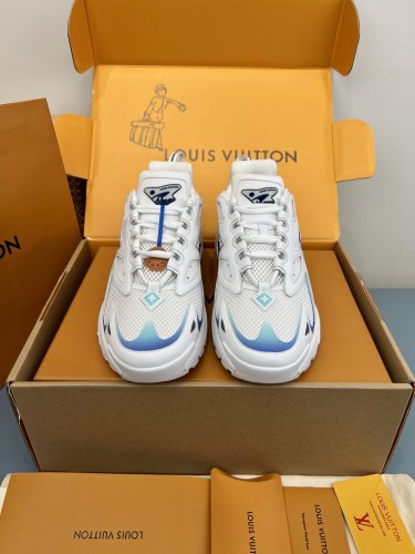 Louis Vuitton Men Shoes Fashion Sneakers Luxury Brand Mens LV RUNNER TATIC SNEAKER with Original Box 1A9UOJ Whatsapp 