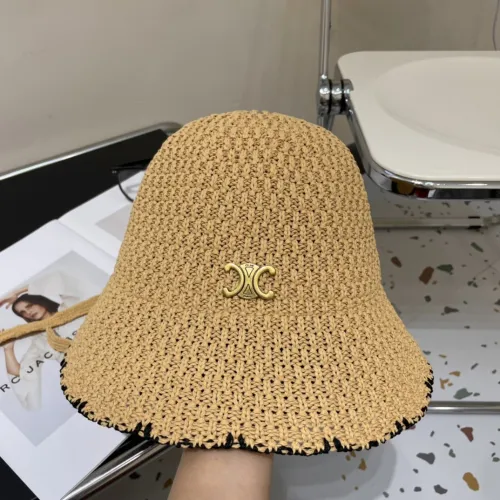 Celine Womens Hats Luxury Brand Design Celine Bucket Hat with Original Box  