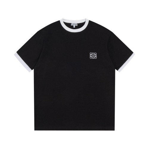 Loewe Luxury Brand Men Womens Short Sleeve T-Shirt Slim fit T-shirt in cotton S359Y22X28   
