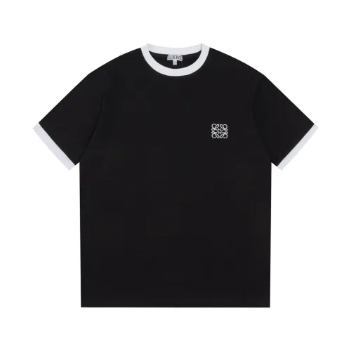 Loewe Luxury Brand Men Womens Short Sleeve T-Shirt Slim fit T-shirt in cotton S359Y22X28   